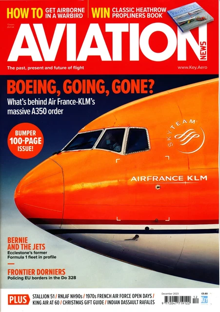 AVIATION NEWS 85/12 DEC 2023 RNN NH90,EASP Do 328,India Rafale,King Air,Stallion