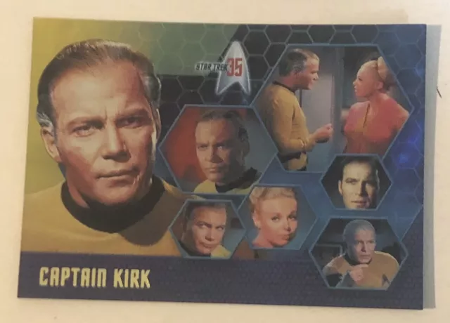 Star Trek 35 Trading Card #7 William Shatner