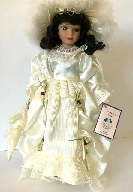 Bride Porcelain Doll Paradise Galleries Treasury Collection Limited Edition Box