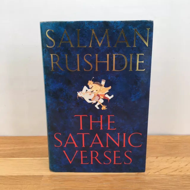 The Satanic Verses - Salman Rushdie  (1st Edition 1st Print HC Book 1988 Viking