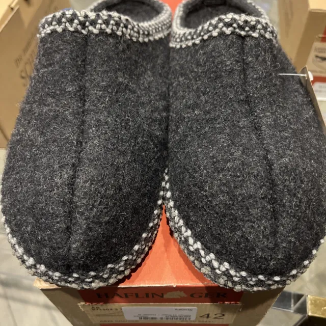 Haflinger Women's AS25 Charcoal Slipper Size EUR 42