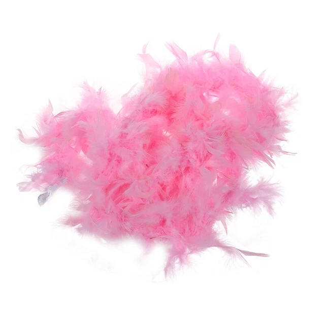 2m Fluffy Craft Costume Dressup Wedding Party Home Decor (Pink) DC7