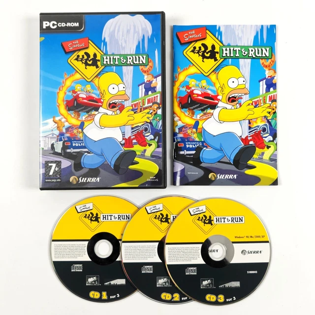 Simpsons Hit & Run PS2 - Jeu complet (D'occasion) à Farvagny-le-Grand