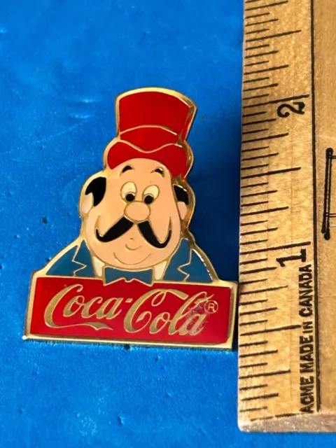 Walt Disney Coca-Cola 15th Anniversary Ringmaster Lapel Pin