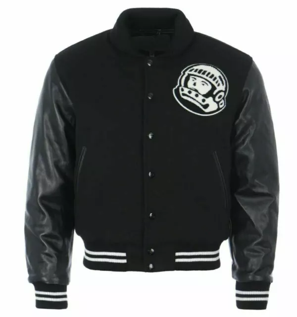 Billionaire Boys Club Varsity Jacket Pure Leather Sleeves & Wool Body Letterman 3