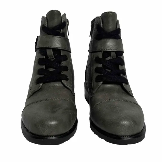 Madden Girl Dennie Stone Pari Ankle Boots, Women's Size 5 Gray New