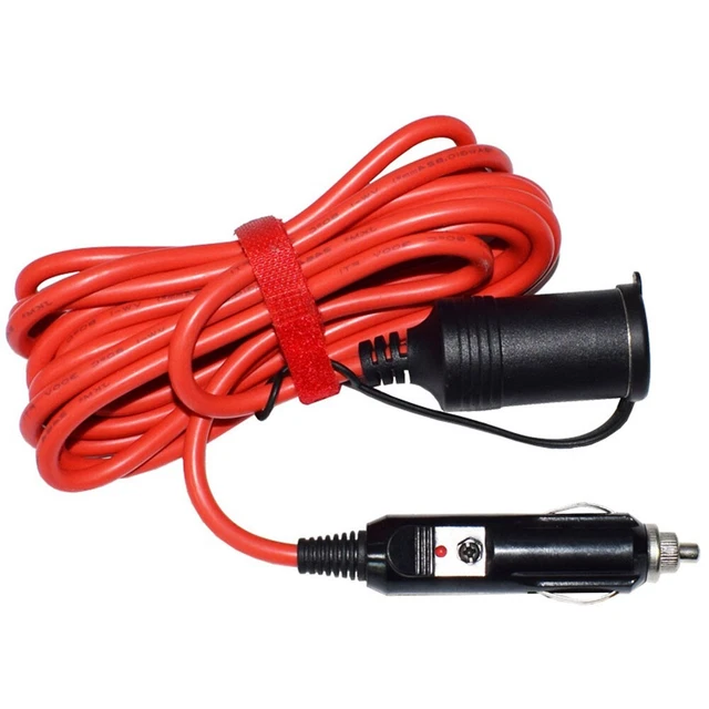 Practical Adattatore Estensione Cavo Auto Compatibile Maschio Femmina Presa