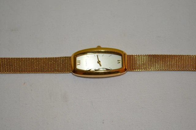 Montre Femme Vintage NAP Nappey Besançon - Mécanique, Style Art Déco, Plaqué Or - Occasion