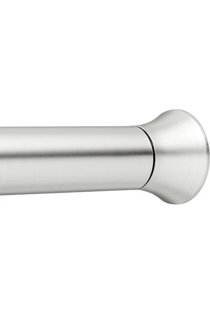 Shower Tension Curtain Rod - 36-54", Satin Nickel- New