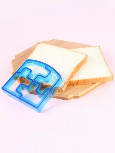 1 pièce en forme de puzzle toast coupe moule sandwich et pain cutter