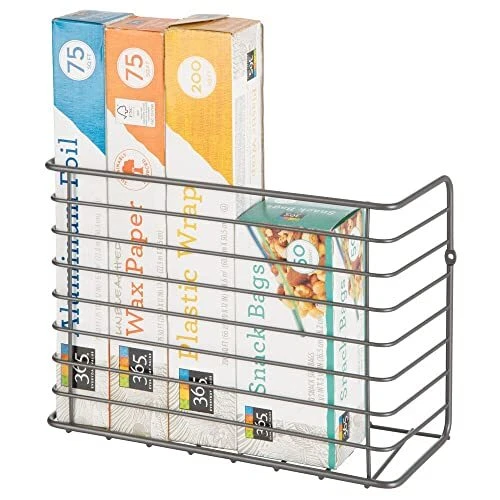 mDesign pot ustensiles de cuisine à suspendre en métal – meuble de rangement ...