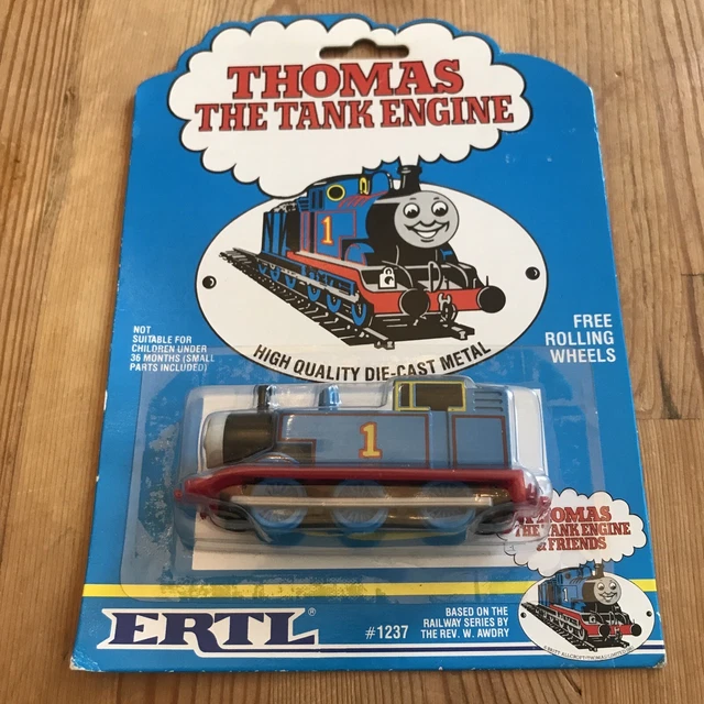 THOMAS THE TANK Engine Ertl Die Cast Metal 1985 Vintage Britt Allcroft