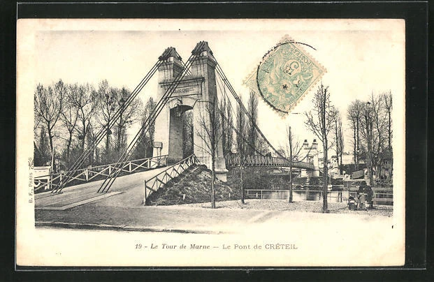 CPA Creteil, le Pont