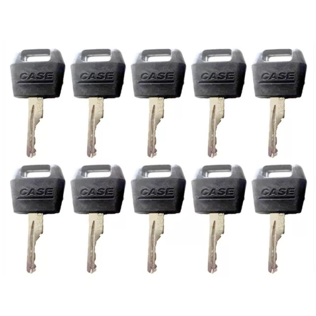 10Pc key For Case International Tractor 1835C 1835B Skid Steer 5230 550G Dozer