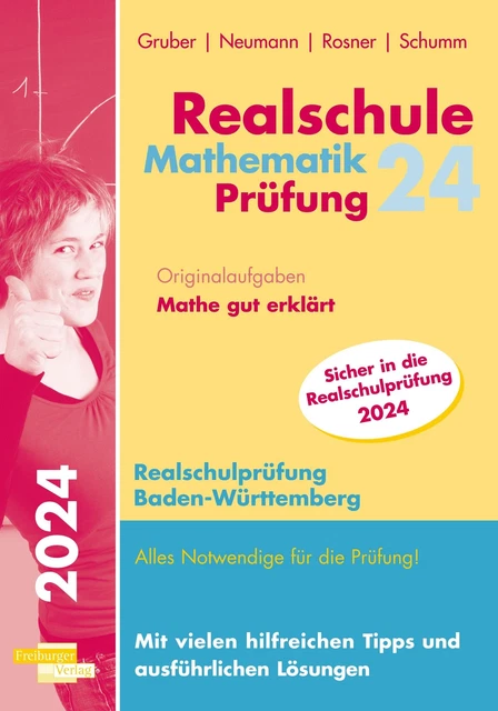 Mathe Mündliche Prüfung Realschule REALSCHULE MATHEMATIK-PRÜFUNG 2024 Originalaufgaben Mathe gut erklärt