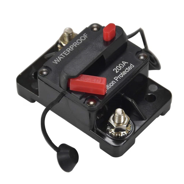 Circuit Breaker Car Auto Boat Stereo Audio Fuse,30-300 A Amp Manual Reset Car