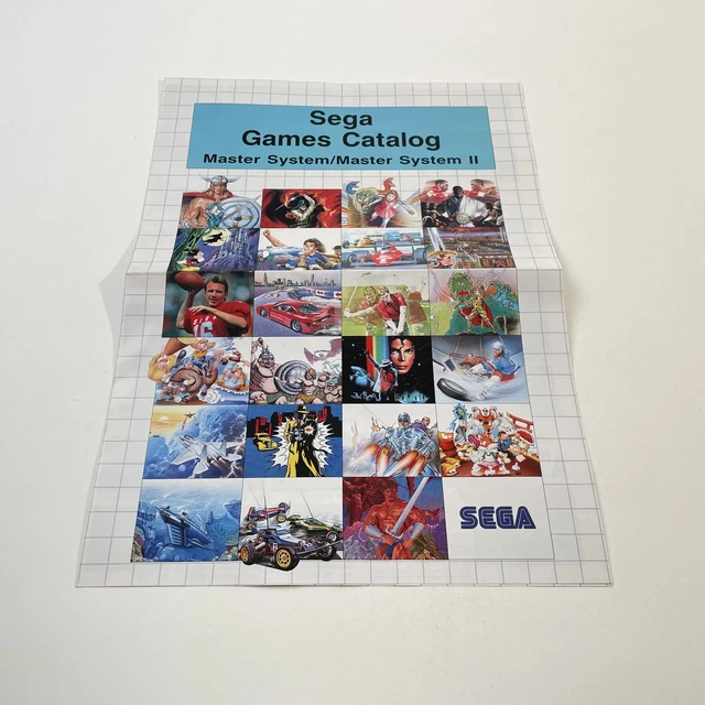Catalogue sega Master system 90's - Consoles