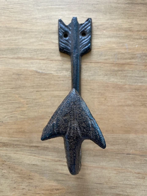 Arrow wall hook. Cast Iron!
