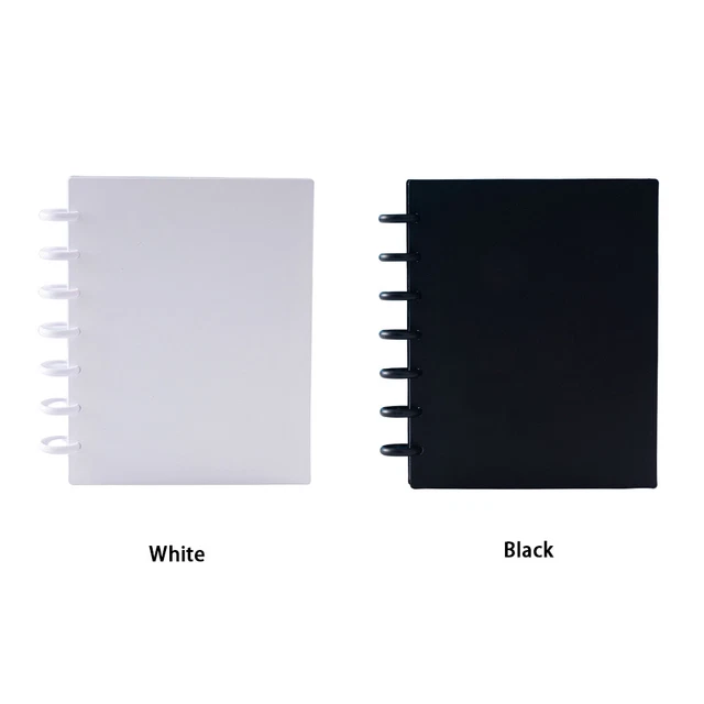 Álbum de almacenamiento pantalla de gran capacidad 20 hojas bolsillo 7 anillos carpeta para tarjetas fotográficas