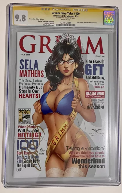GRIMM FAIRY TALES #100-SDCC  San Diego Comic Con Exclusive Cover CGC SS 9.8