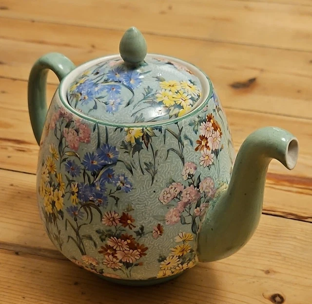 RARE VINTAGE SHELLEY Melody Chintz Tea Pot £99.00 PicClick UK