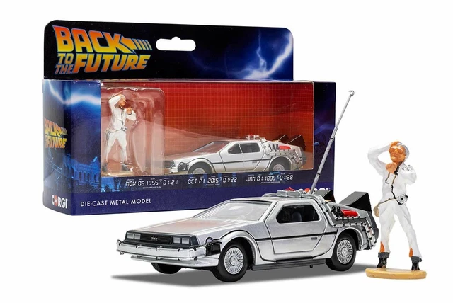 Modellino Delorean Ritorno Al Futuro Scala 1:24 Dettagliati E