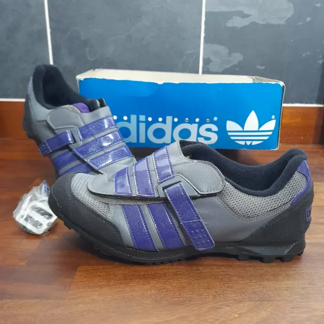 Adidas Cycling Shoes - SPD - Vintage Garda - Purple Black - UK Size 5 - NEW
