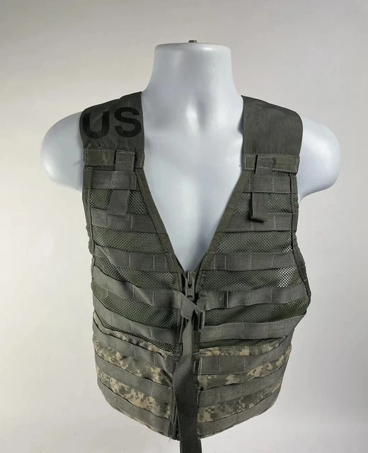 US MILITARY ACU FLC Fighting Load Carrier LBV Tactical Vest Digital