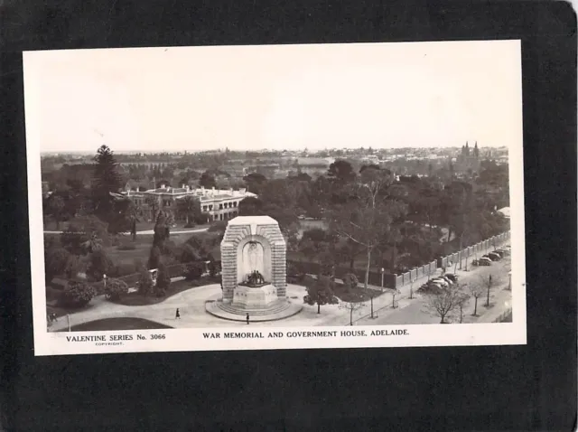 B0464 Australia SA War Memorial Adelaide vintage postcard