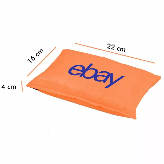 eBay Branded Packaging Padded Bubble Plastic Mailers 160mm x 220mm 40mm Lip 2