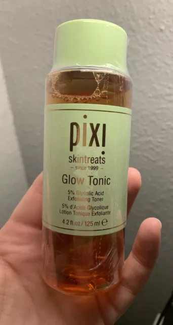 Pixi Beauty Skintreats Glow Tonic Exfoliating Toner For All Skin Types 4.2oz