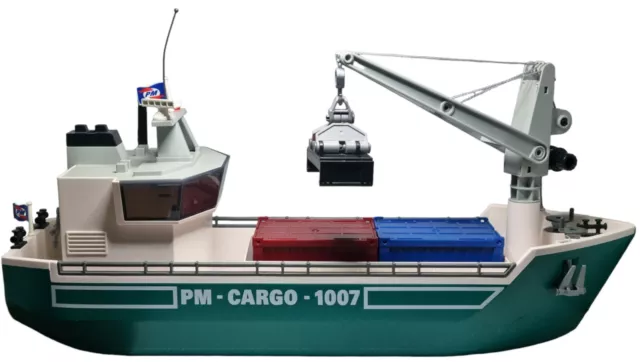 Playmobil Frachtschiff mit Verladekran 5253 (2012) 3