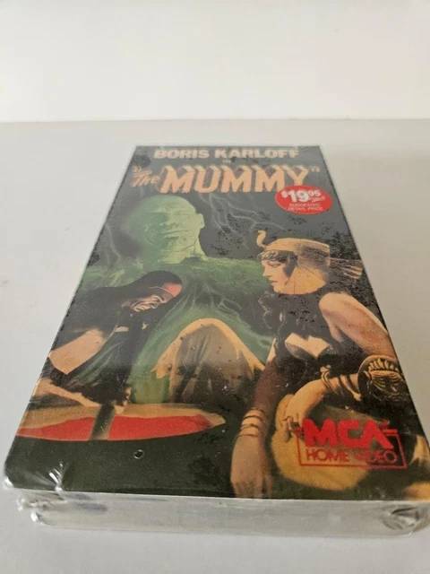 THE MUMMY (1932) *SEALED* VHS Tape - 1985 First Release Edition | Boris ...