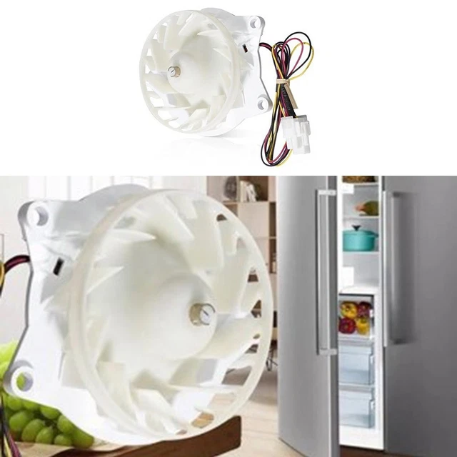 Ventilateur de refroidissement en alliage d'aluminium pour moteur RC 1/8 4WD SLEDGE 8-12V, 21 000 tr/min, dissipateur thermique (Bleue