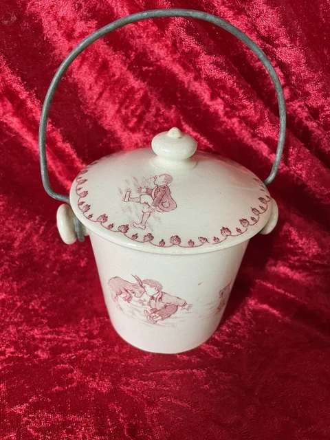 SOUPIERE MINIATURE/ DINETTE/SAUCIERE/ MOUTARDIER LIMOGES Vitrine EUR 32