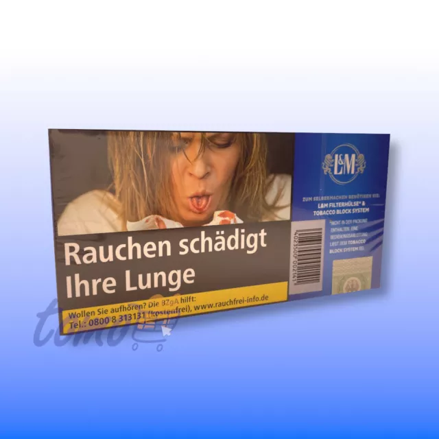 L&M Blue Label Zigarettentabak Tobacco Block 5x 42g / 10,95€