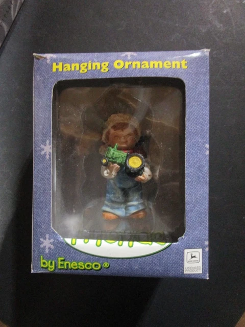 Vintage Enesco John Deere Friends Christmas Ornament 2000 issue