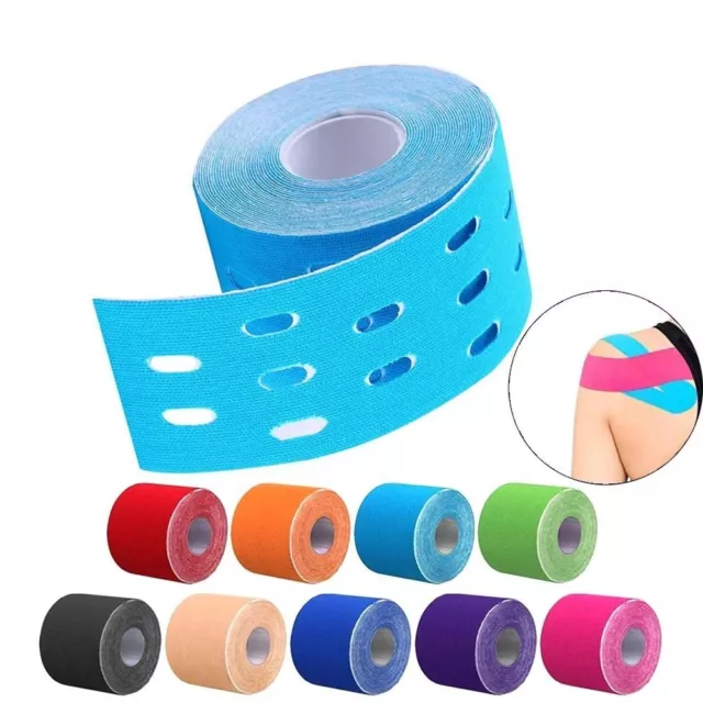 5m X 5cm Muscle Tape Elastic Knee Pad Self-Adhesive Bandage Pain Relief Sticker