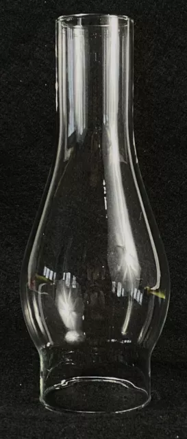 NEW 10" x 3" Clear Chimney Hurricane Glass Globe Shade Antique GWTW Oil Lamp
