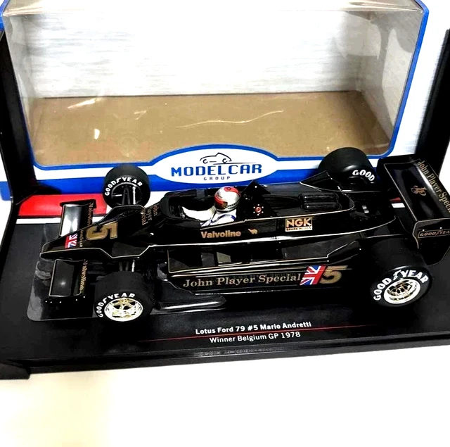 MINICHAMPS 1:18 LOTUS Ford 79 M Andretti #5 1978 World Champion