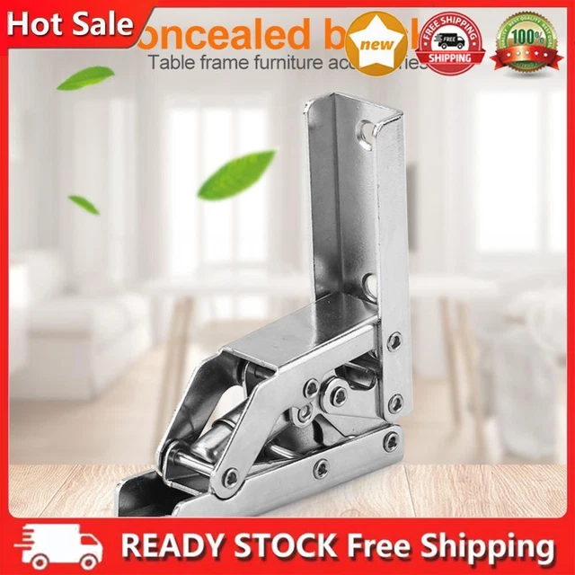 90 Degree Folding Hinge Concealed Cabinet Invisible Door Hinges Hardware Fitting