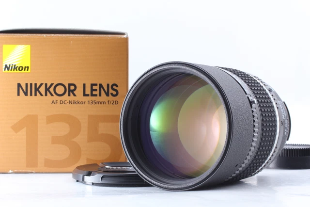 [Almost Unused in Box] Nikon AF DC Nikkor 135mm f/2 D Auto Focus Lens From JAPAN