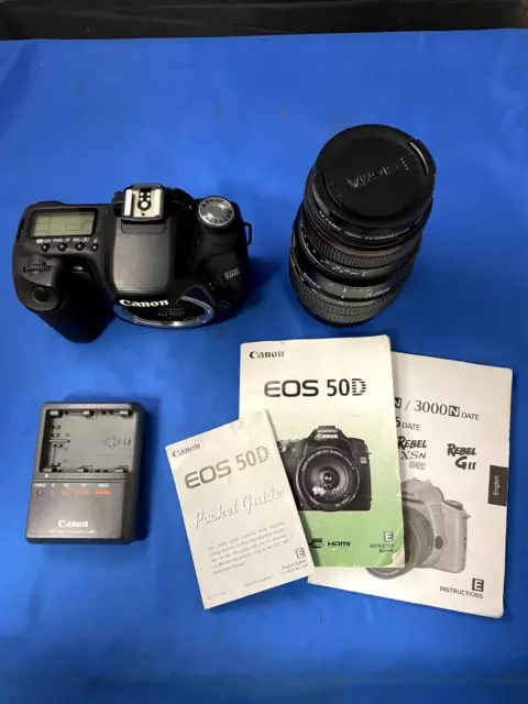 Canon Eos 50D Digital Slr Camera W/ 70-300Mm Lens
