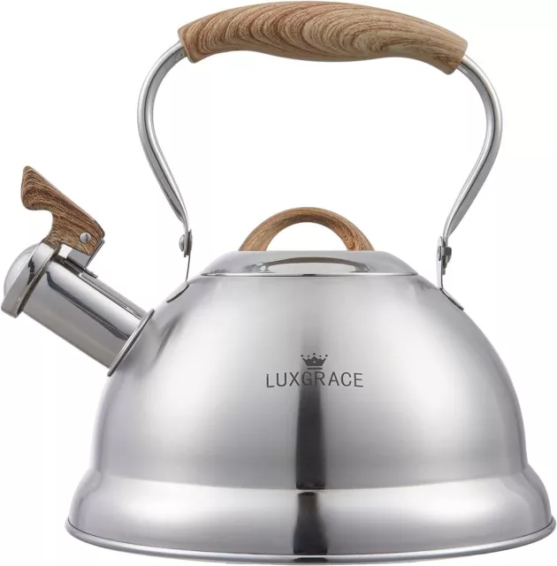 Tetera Luxgrace De Acero Inoxidable 2,8 L Apta Todas Cocinas Induccion