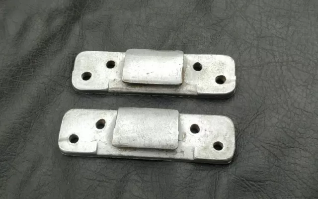 MG MGB  MG Midget Original Convertible Top to Windshield Latch Bracket Set