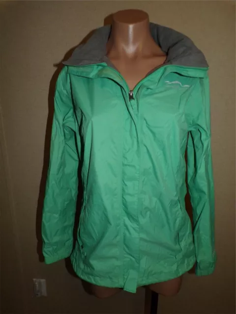 Lauren James Preptec Medium Windbreaker Jacket Womens Full Zip Hooded Hoodie