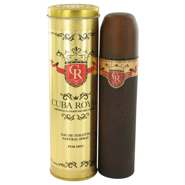 Cuba Royal Men's Cologne by Fragluxe 3.3oz/100ml Eau De Toilette Spray