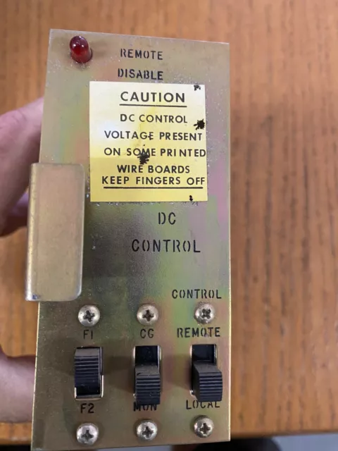 GE MASTR II Master DC Control Repeater Module