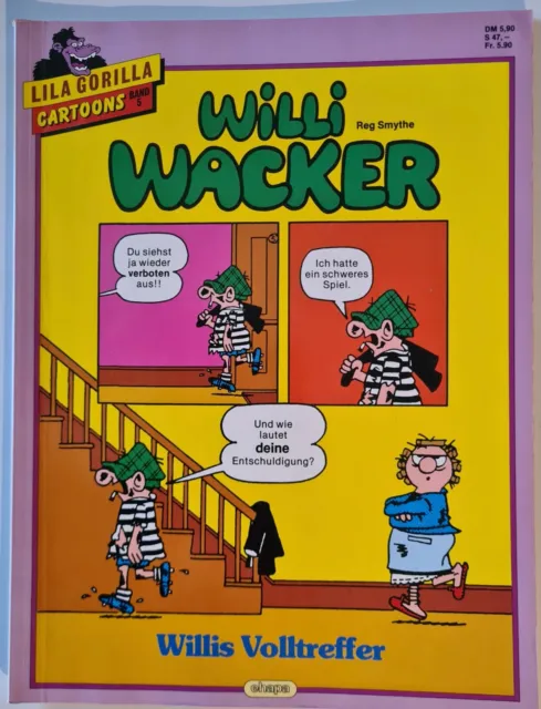 Lila Gorilla Cartoons Band 5 - Willi Wacker v. Reg Smythe ehapa 1987