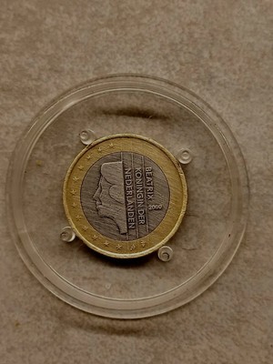 1 euro beatrix koningin der nederlanden 2000